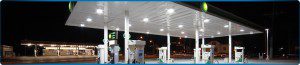 Better Day BP BP Gas Station all-LED exterior